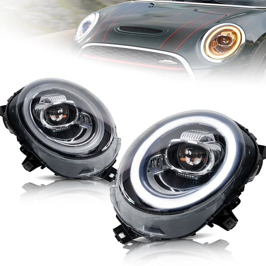 Archaische LED-Front leuchten F54 RGB Start DRL John Cooper Works 2014-UP Clubman Scheinwerfer für  MINI Cooper S F55 F56 F57