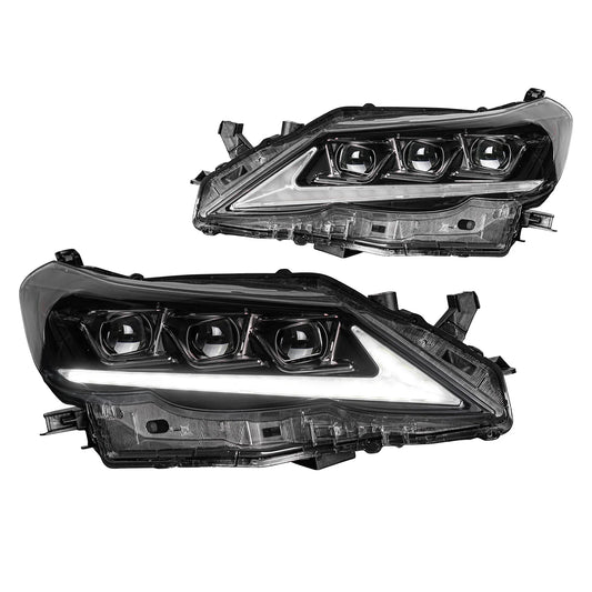 Archaische Scheinwerfer Voll LED Sequential Turning 3 Projektoren DRL Raize Scheinwerfer 2009-2013 Für  Reiz Mark X Lichte