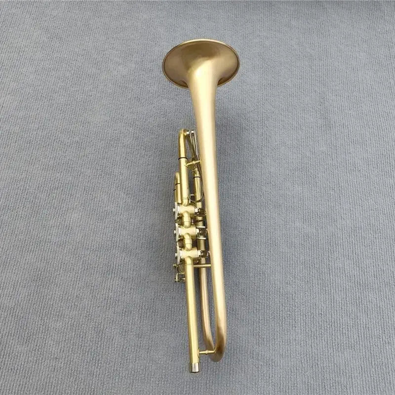 Austria Schagerl Bb Trumpet B Flat Brass flat key Professional Trumpet Musical Instruments with Leather Case