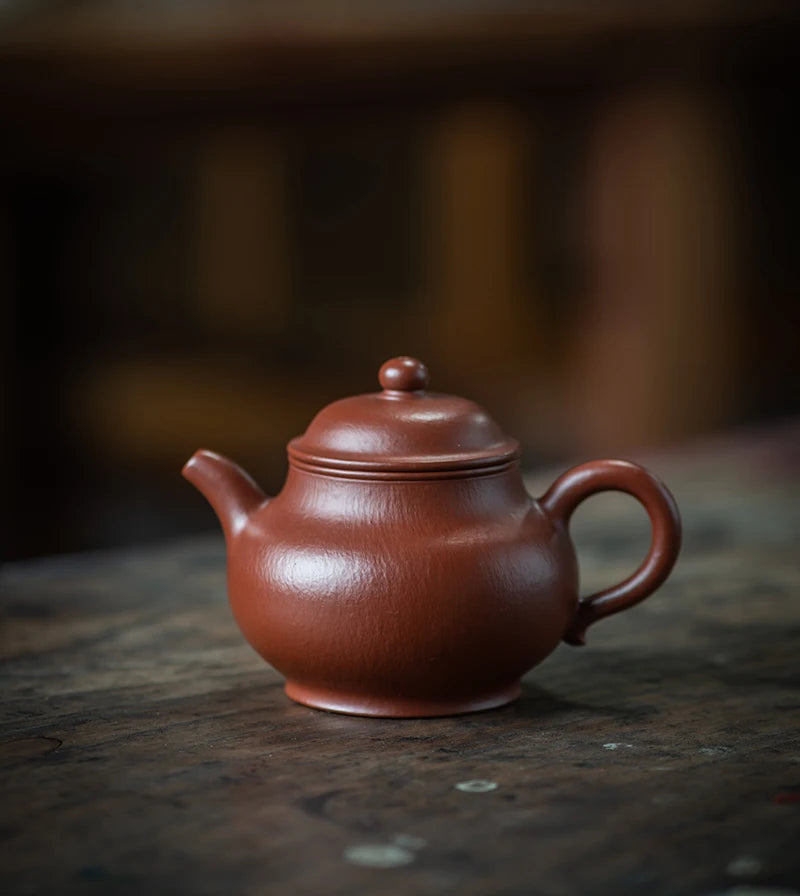 Authentic Yixing Purple Clay Pot Handmade Dahongpao Tea Cinnabar Sand Pan Teapot Famous Xu Jingen Disciple Wu Cheng