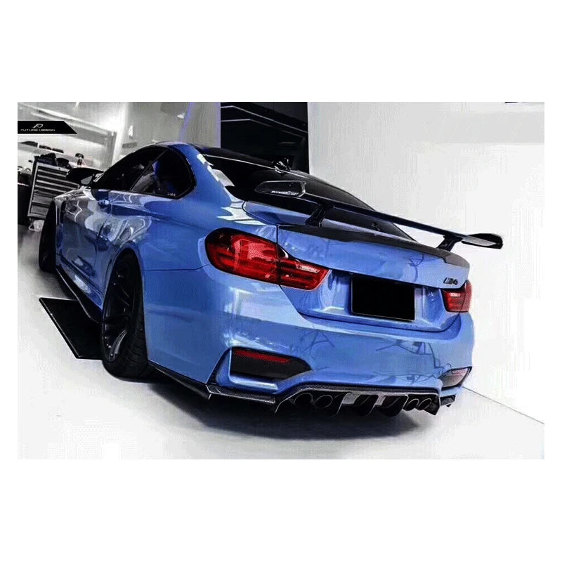 Auto Exterior Accessories Rear Trunk Lip Carbon Fiber Spoiler Rear Wing Tail For  M2 M3 M4