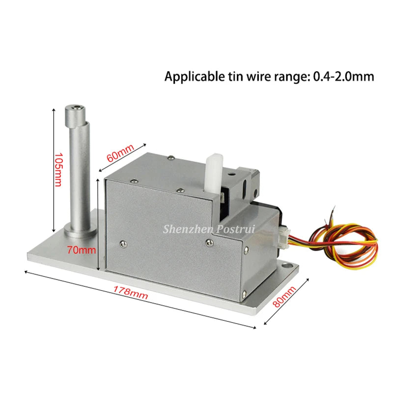 Automatic Solder Machine Small Control Precise Send Tin Broken Tin Instrument Line Punch Processing Welding Equipment