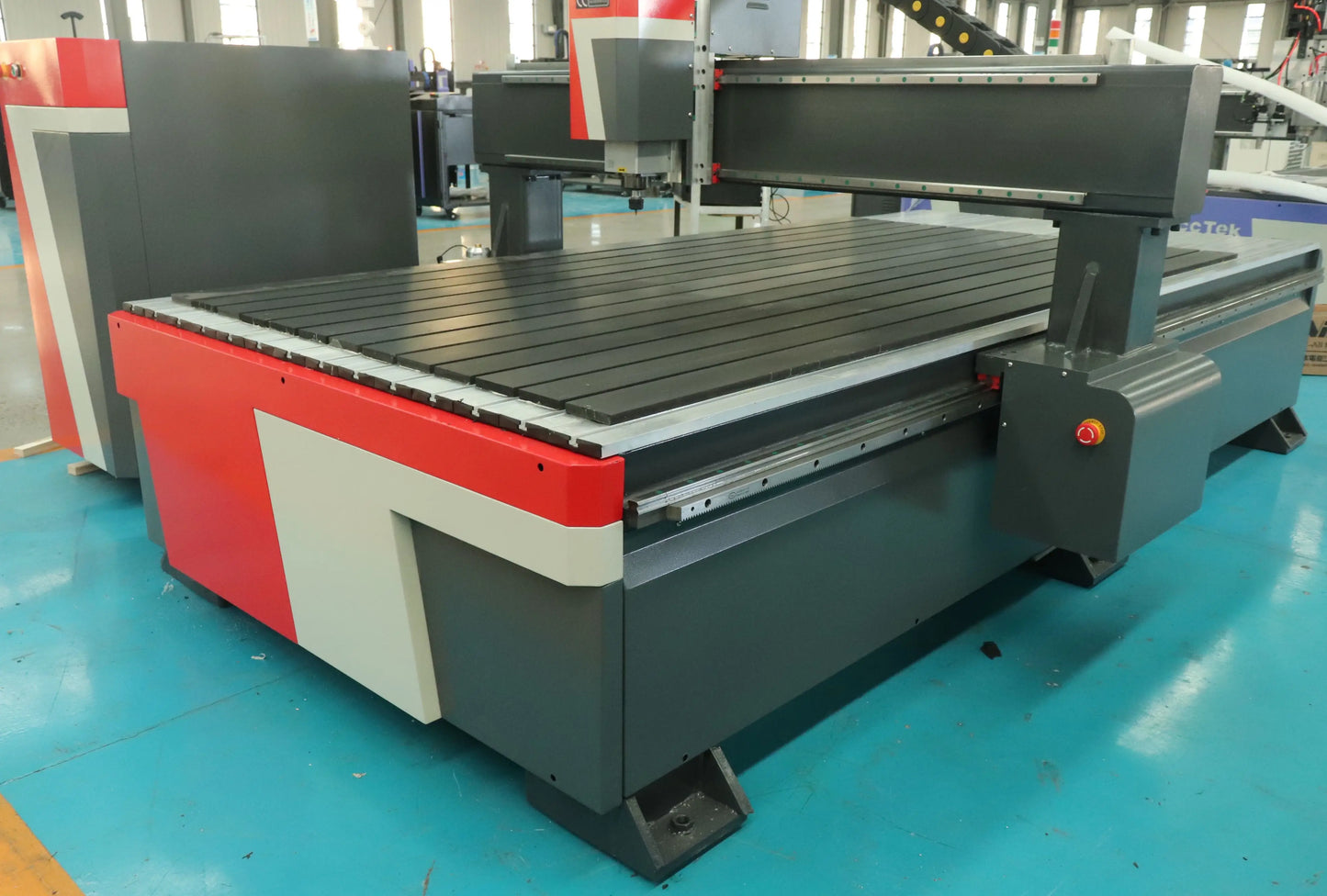 Automatic Tool Change CNC Router Machine Cutting Milling Engraving Aluminum MDF Woodworking Acrylic 8 Linear Tools