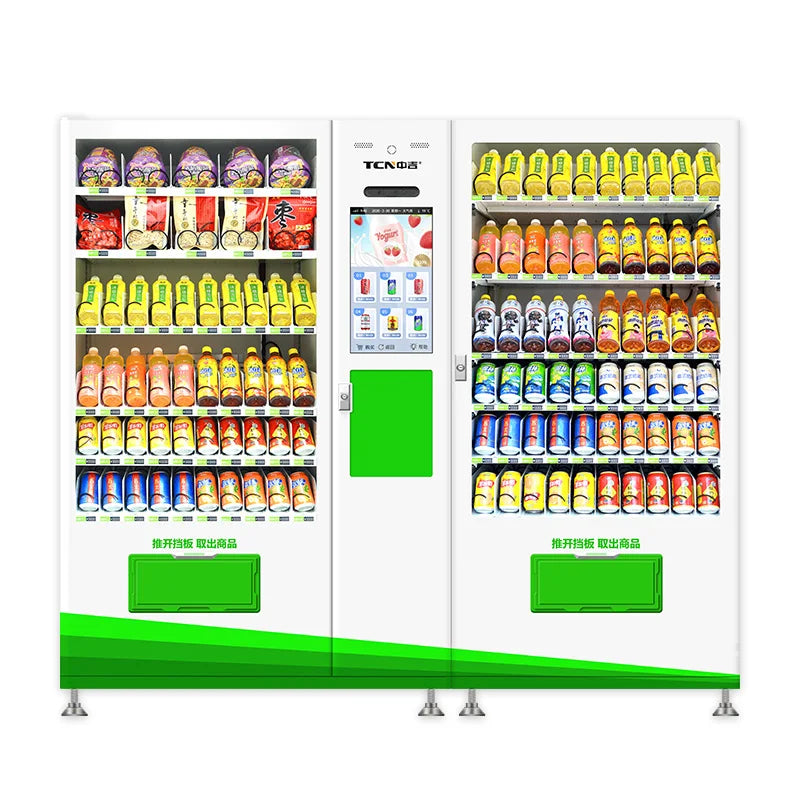 Automatic vending machine, touch screen, facial brush, super large combination machine, beverage machine, food machine, unmanned
