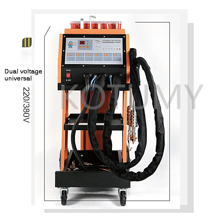 Automobile Sheet Metal Welding Machine Double gun double voltage Body Repairing Equipment Point Welder for Car 220V/110V