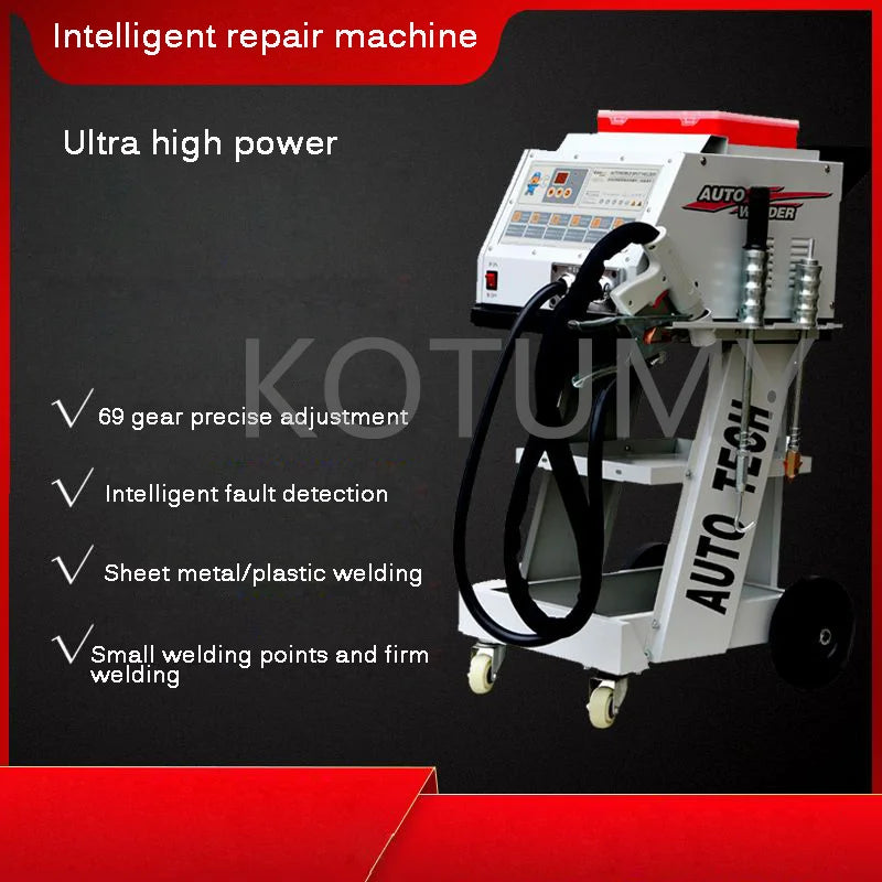Automobile Sheet Metal Welding Machine Double gun double voltage Body Repairing Equipment Point Welder for Car 220V/110V