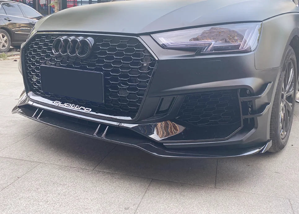 Automotive Parts RS5 Type Front Bumper Body Kits For  A5 2017-2019 Facelift  RS5 Front Bumper With Grill