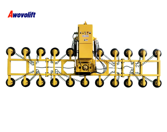 Awovolift Glass Vacuum Suction Lifting Equipment Hydraulic Turnover Rotary Vacuum Suction Crane Making More Convenient To Use