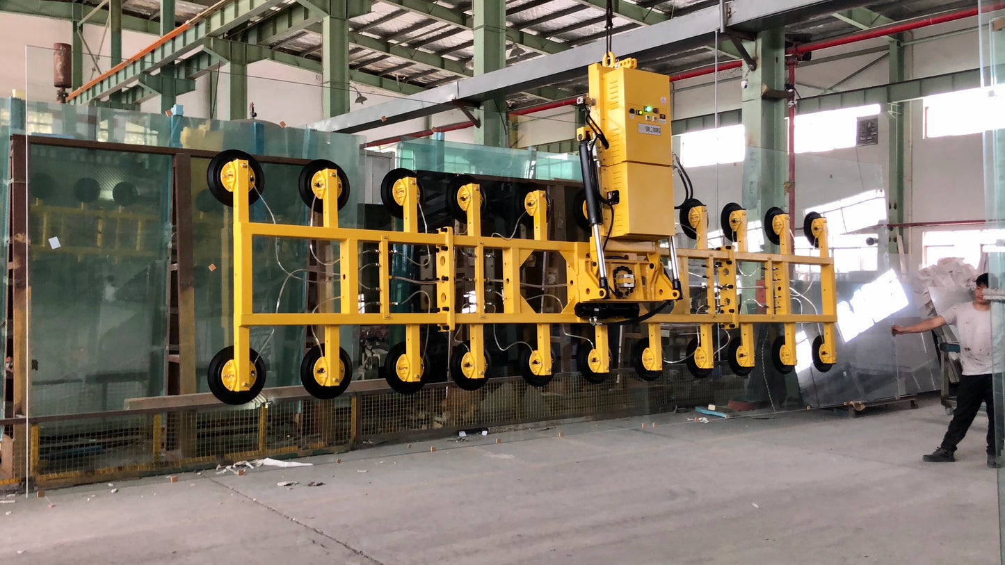 Awovolift Glass Vacuum Suction Lifting Equipment Hydraulic Turnover Rotary Vacuum Suction Crane Making More Convenient To Use
