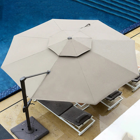 Balcony Umbrella Wall Retractable Parasol Outdoor Umbrella Garden Umbrella Garden Solar Lighted Outdoor Sun Umbrella