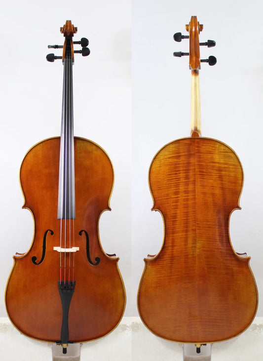 MMOOKA Baroque Cello!Antonio Stradivarius Cello Copy Master level! European Wood"