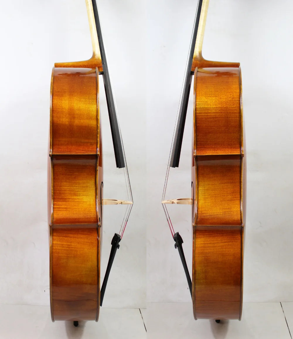 MMOOKA Baroque Cello!Antonio Stradivarius Cello Copy Master level! European Wood"