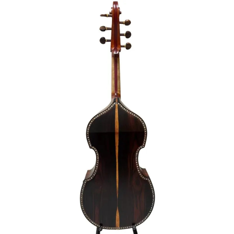 MMOOKA Baroque Style SONG profession Maestro inlay shell 6 string 29 1/2" viola da gamba,best Mexico rosewood