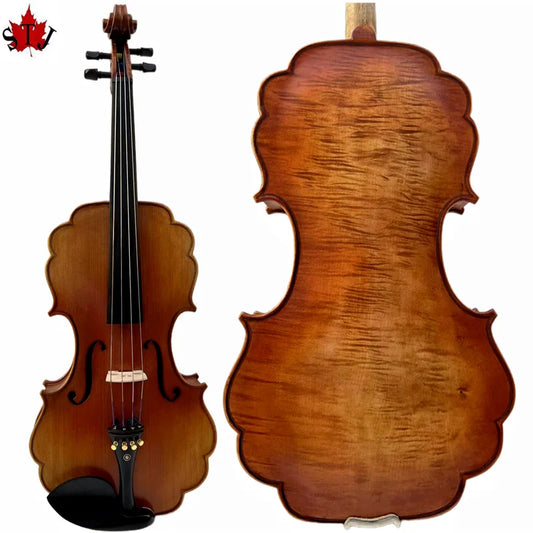MMOOKA Baroque style SONG Maestro  4 strings 17" viola,big and powerful sound #15437