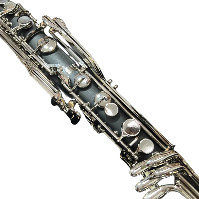 Bass Clarinet Professional Clarinet LOWE Bb Tune Silver Plated Keys ABS