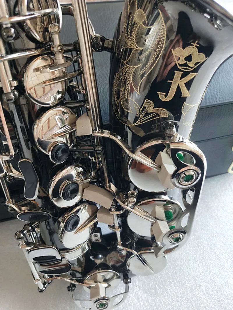 Best Quality Germany JK SX90R Keilwerth Saxophone Alto Black Nickel Silver Alloy Alto Sax Brass Musical Instrument Top