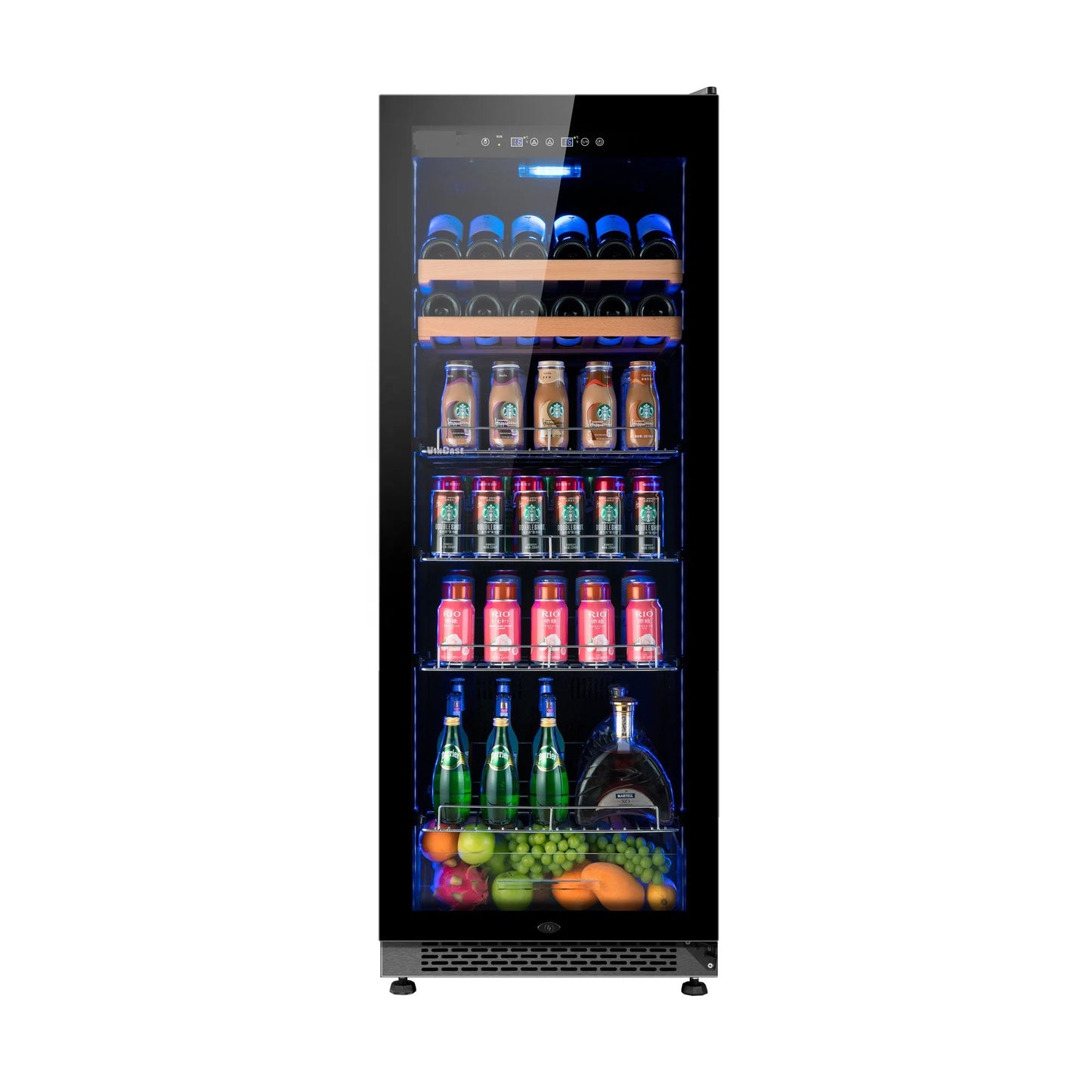 Beverage Wine Cooler Can Refrigerator No Frost Utility Cold Drink wine Display beverage Cabinet
