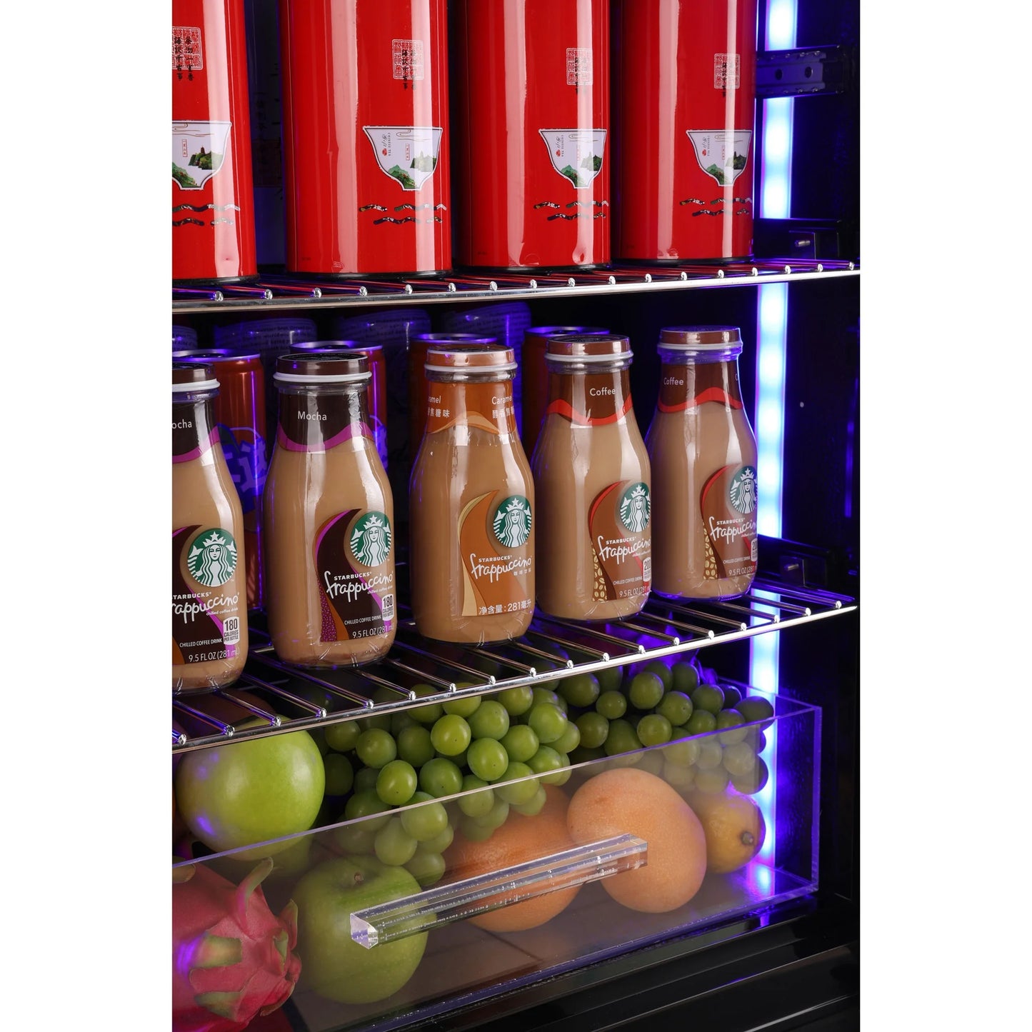 Beverage Wine Cooler Can Refrigerator No Frost Utility Cold Drink wine Display beverage Cabinet