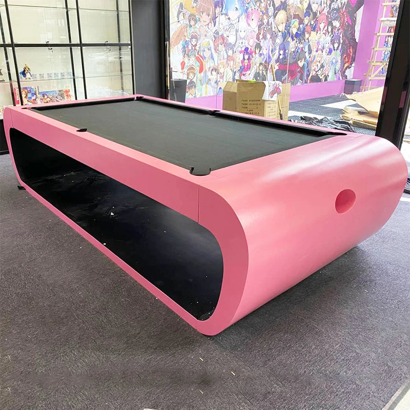 Billiards Table, Marble Table, Home Indoor Table Tennis Table, Standard Adult American Black 83 in 1 Solid Wood