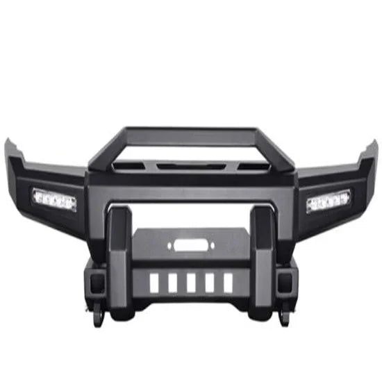 Black Steel front bumper Bull Bar for Jimny JB23 JB33 JB43 1998-2017
