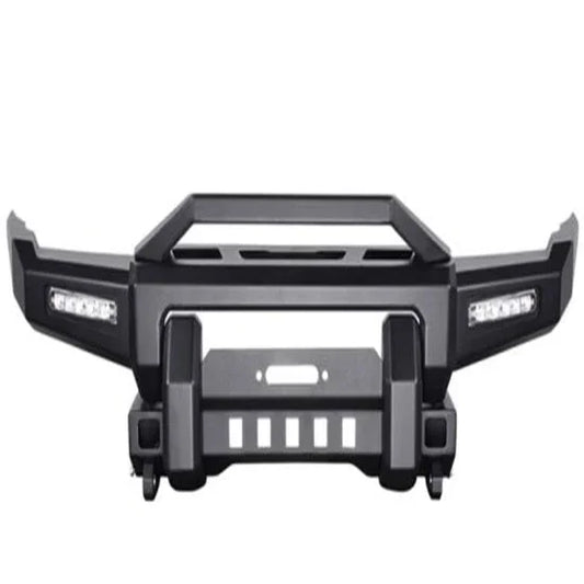 Black Steel front bumper Bull Bar for Jimny JB23 JB33 JB43 1998-2017