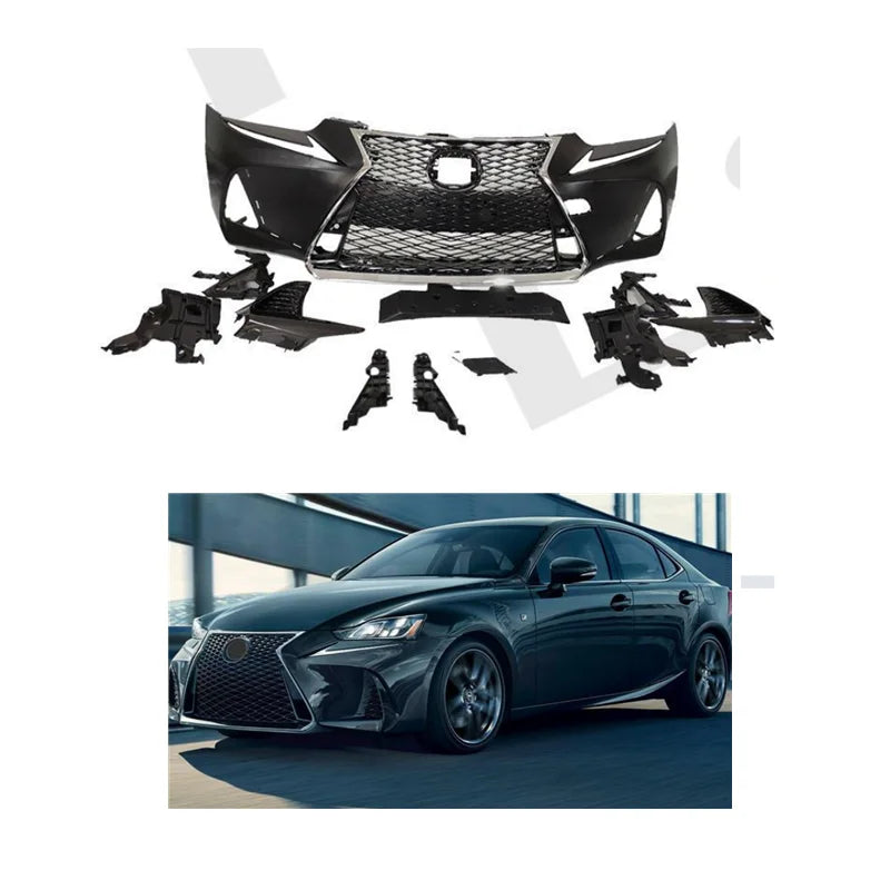 Bodykit Für 2016-2020 Lexus IS300h IS350 Upgrade F Sport Front stoßstange IS300 IS350 Body Kit