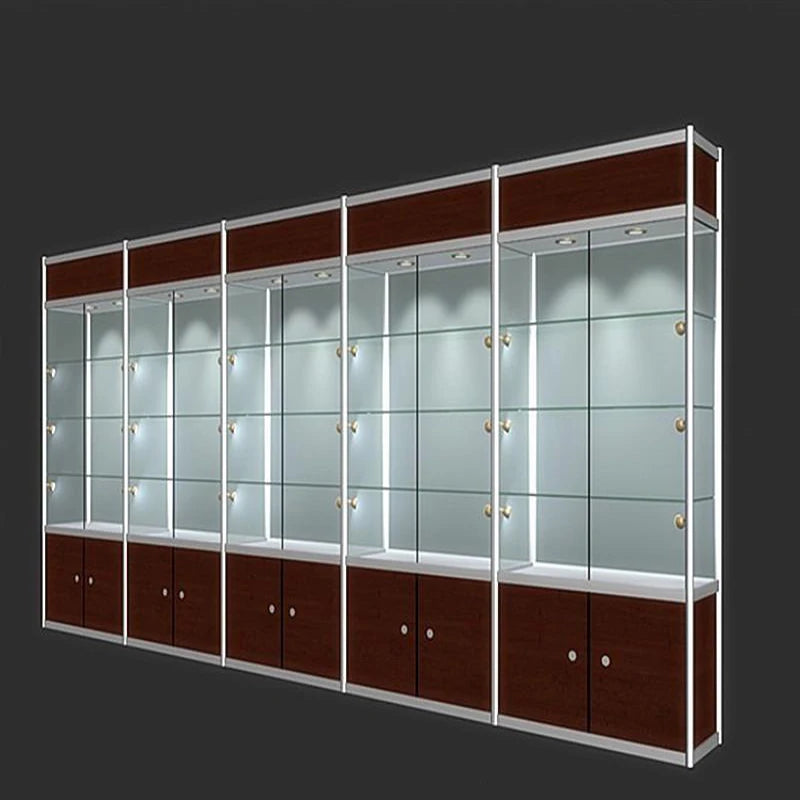 Boutique display cabinet, toy display cabinet, pharmacy shelf, tobacco and alcohol cabinet, handicraft glass cabinet, tea cabine