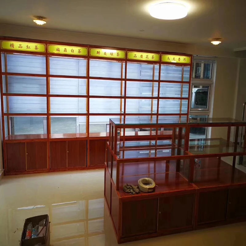 Boutique display cabinet, toy display cabinet, pharmacy shelf, tobacco and alcohol cabinet, handicraft glass cabinet, tea cabine