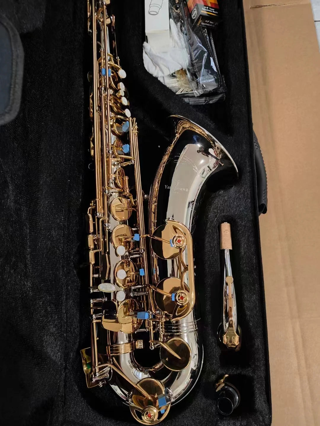 Brand New Tenor Saxophone T-WO37 Gold Lacquer Professional Tenor Sax With Case Reeds Neck Mouthpiece