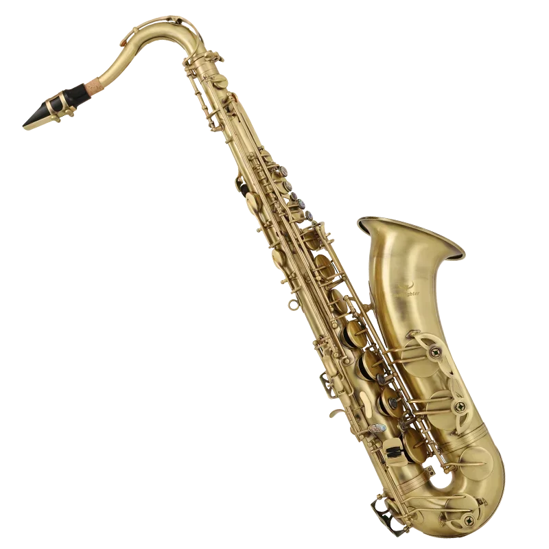 MMOOKA Bullfighter S-60 Vintage Bronze Gold Lacquer wind Instrument professional Sax Bb pad Tenor Saxophone melody selme saxophone cas