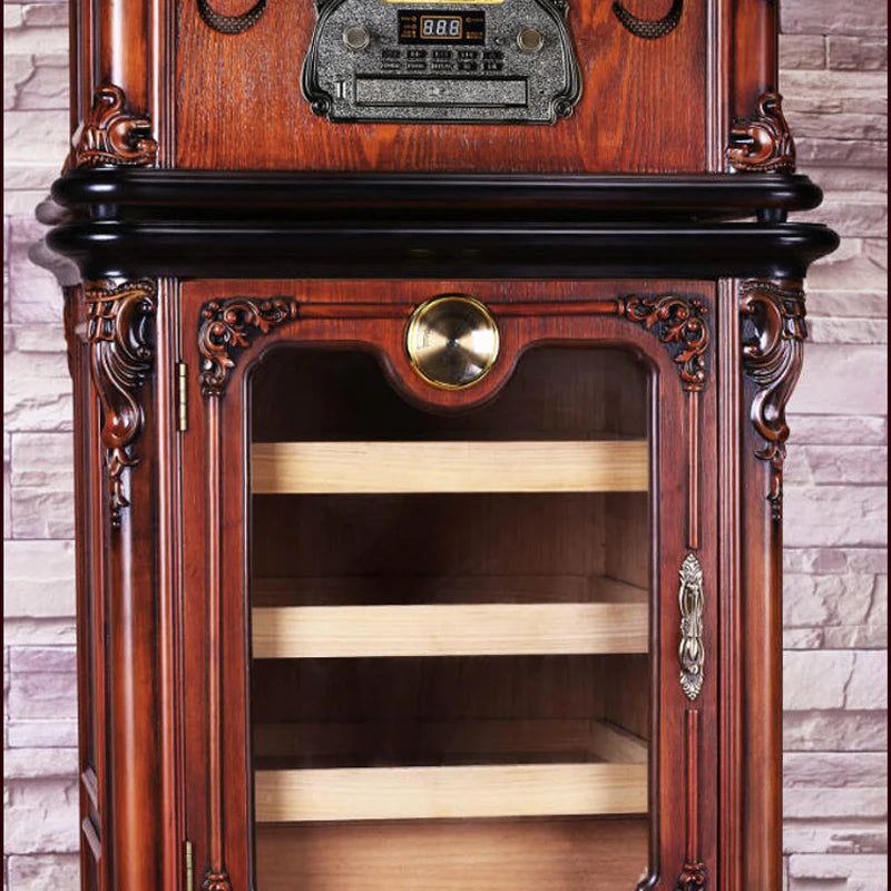 CIGARLOONG Cigar Box Collection Classic Multi-Functional Phonograph Cigar Moisturizing Box Collection Cigar Humidor Cl-660c