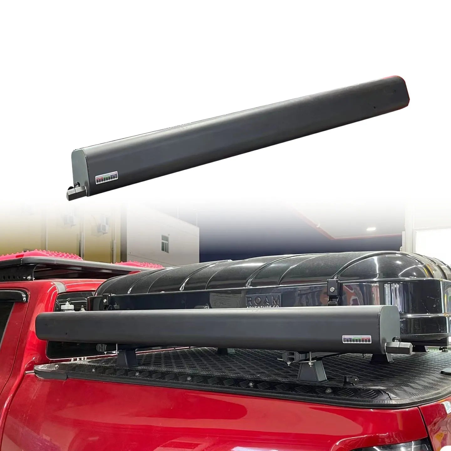 Car Exterior Accessories Outdoor Camping Aluminum Alloy 26L / 36L Water Storage Tank RV Car Road Shower