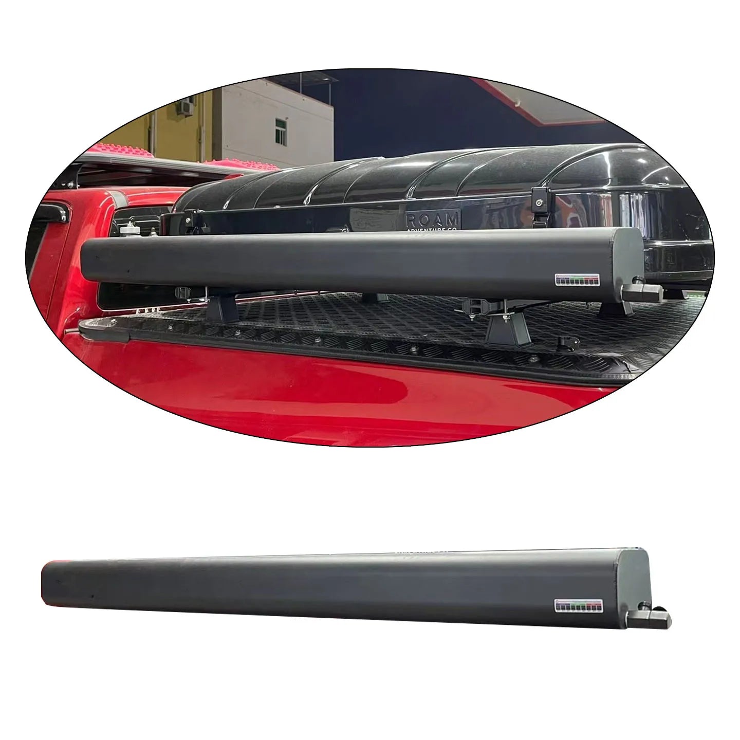 Car Exterior Accessories Outdoor Camping Aluminum Alloy 26L / 36L Water Storage Tank RV Car Road Shower