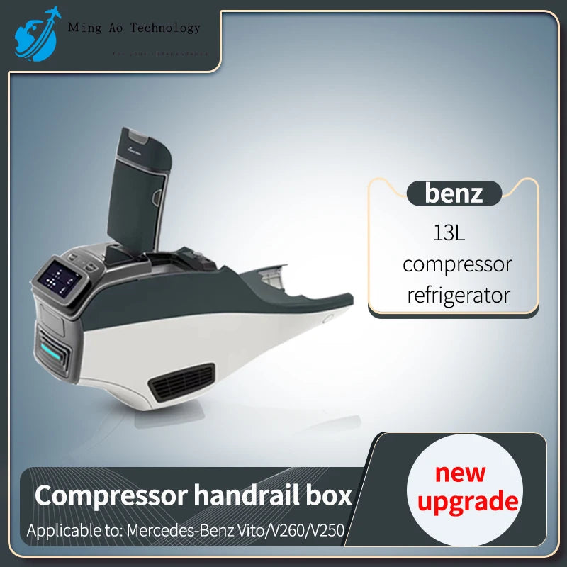 Car Interior Modification Central Luxury Armrest Box Compressor Refrigerator