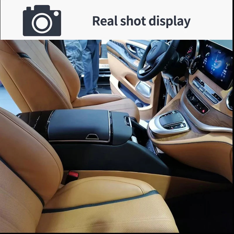 Car Interior Modification Central Luxury Armrest Box Compressor Refrigerator