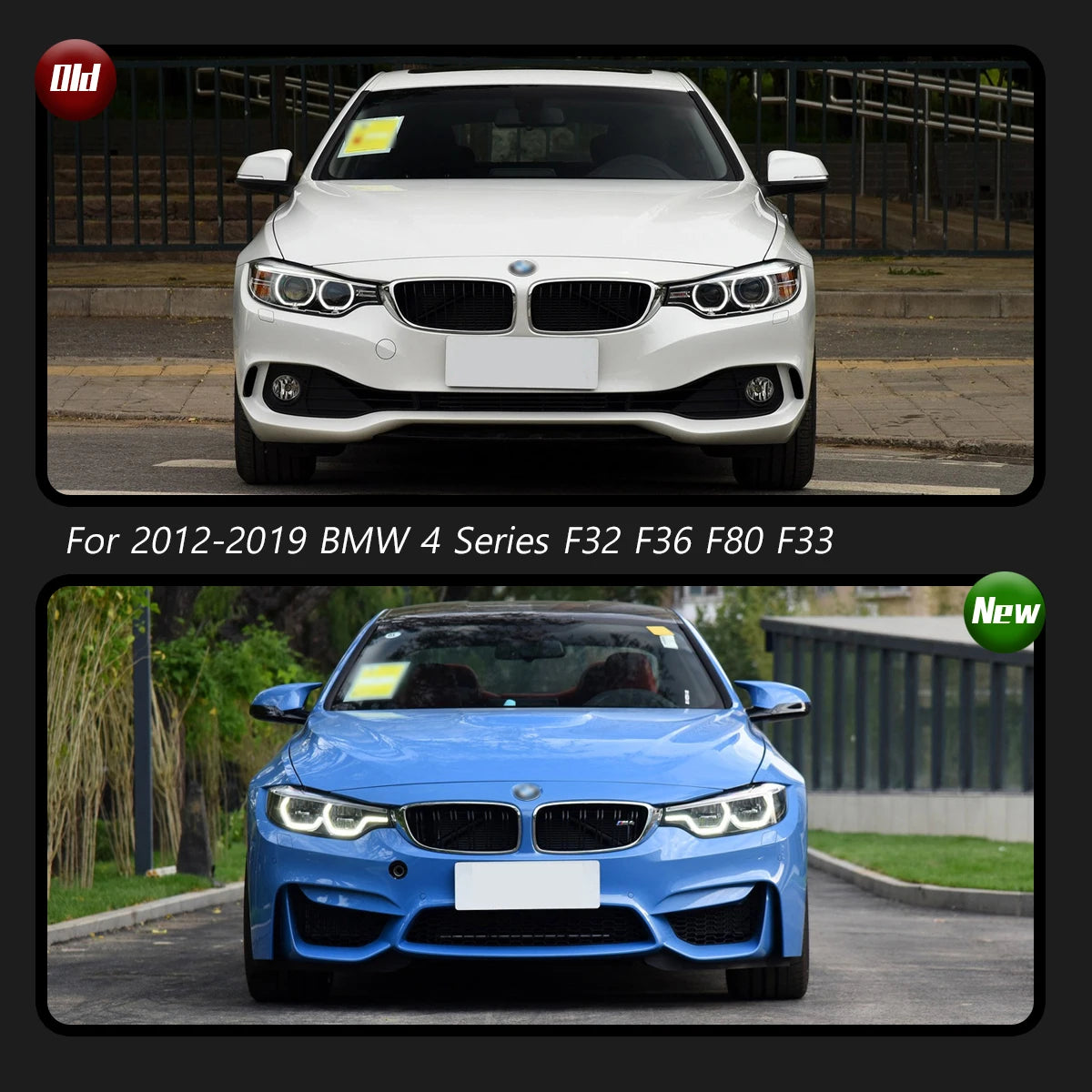 Car Lights For BMW F32 Headlight F36 F33 F80 2012-2019 425i 428i 430i 435i DRL Sequential Turn Signal Auto Accessories