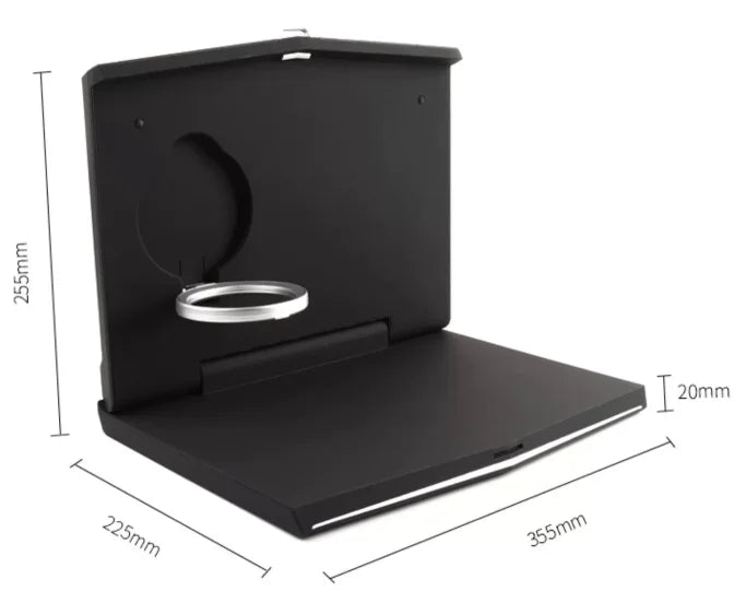 Car Small Table Board Car With Folding Laptop Rack Multi-functional Creative Rear Seat Rear Writing Board For Defender
