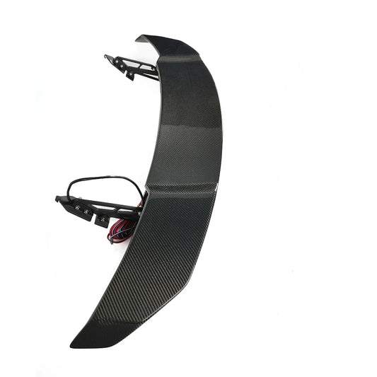 Car rear spoiler ABS carbon fiber original rear trunk electric spoiler extension