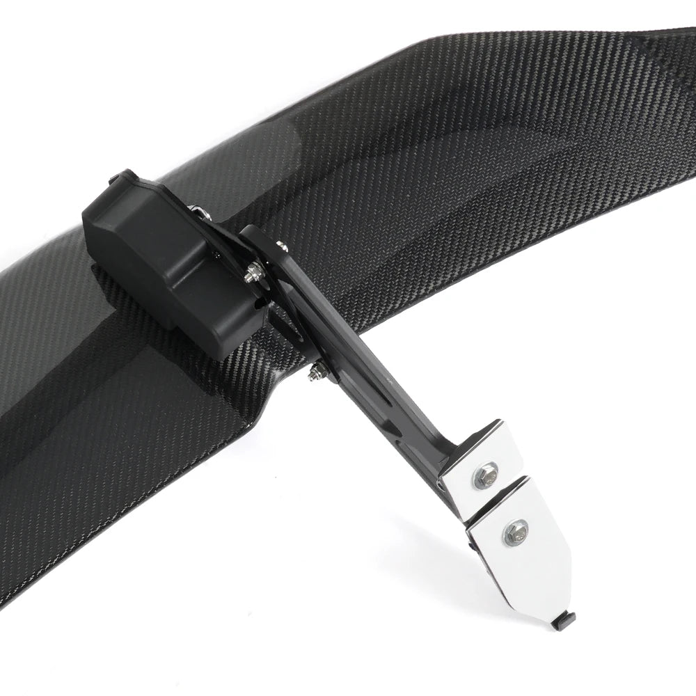 Car rear spoiler ABS carbon fiber original rear trunk electric spoiler extension