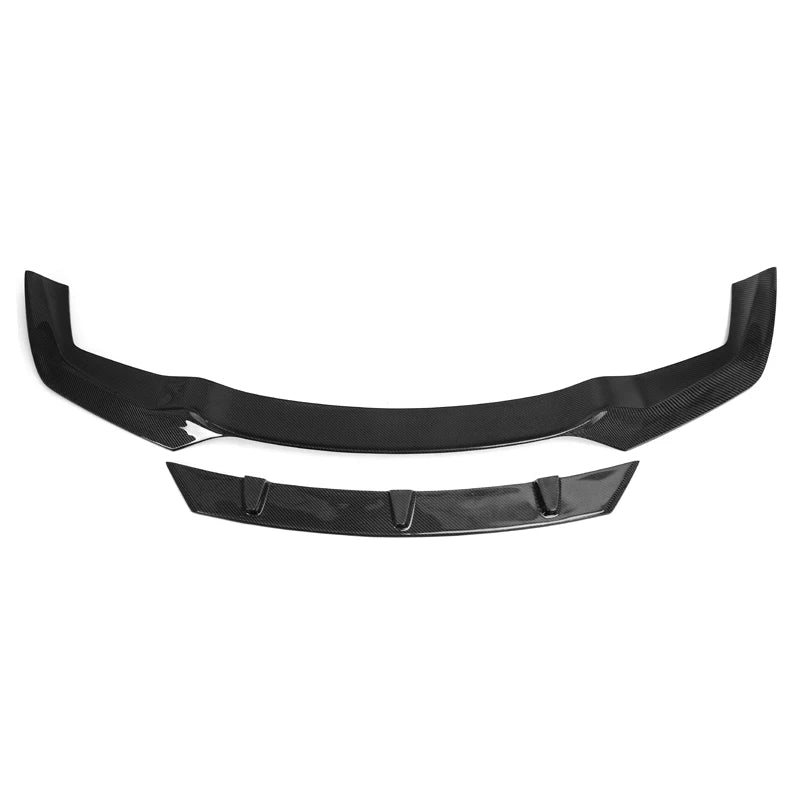 Carbon Fiber Front Bumper Lip Spoiler For  2 Series F87 M2 Coupe 2 Door 2016 2017 2018 Car Front Lip Splitters