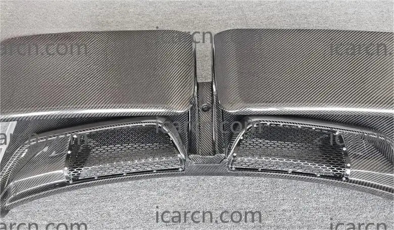Carbon Fiber Spoilers GT Tech art Style Double Deck Rear Trunk Wing Spoilers For Porsche 911-992