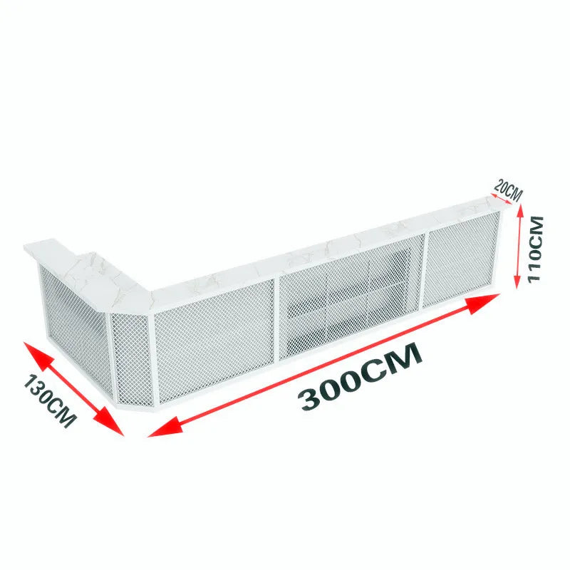 Cashier Simple Modern Beauty Salon Commercial Shop Small Front Desk Reception Desk Clothing Milk Tea Shop Corner Bar