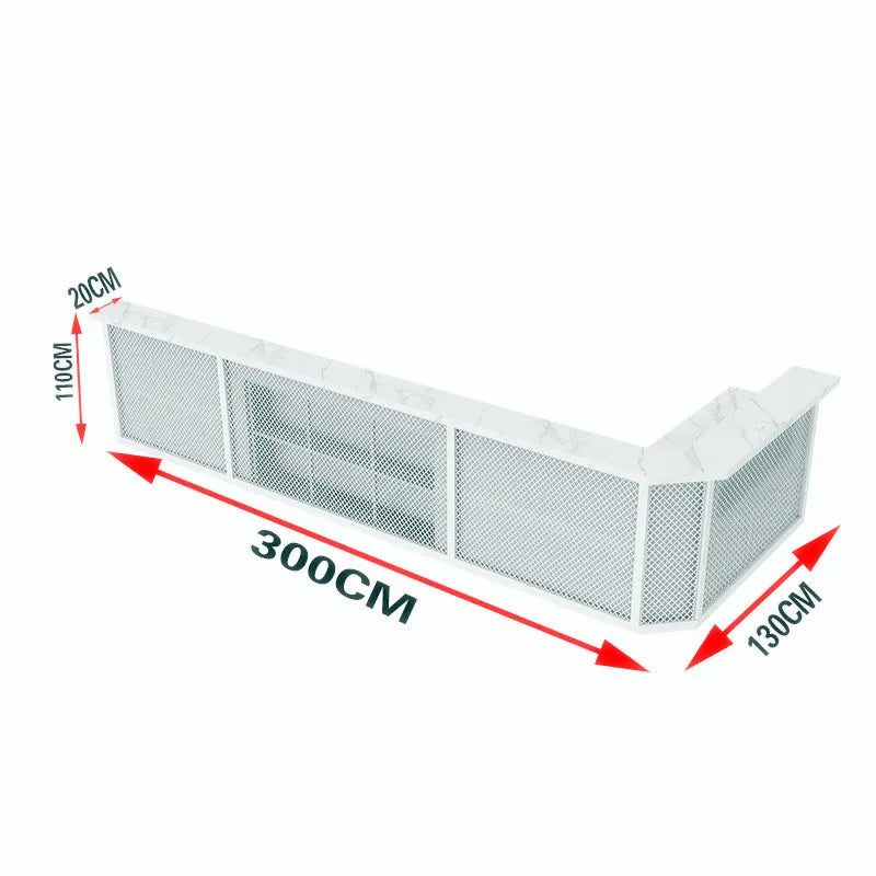 Cashier Simple Modern Beauty Salon Commercial Shop Small Front Desk Reception Desk Clothing Milk Tea Shop Corner Bar
