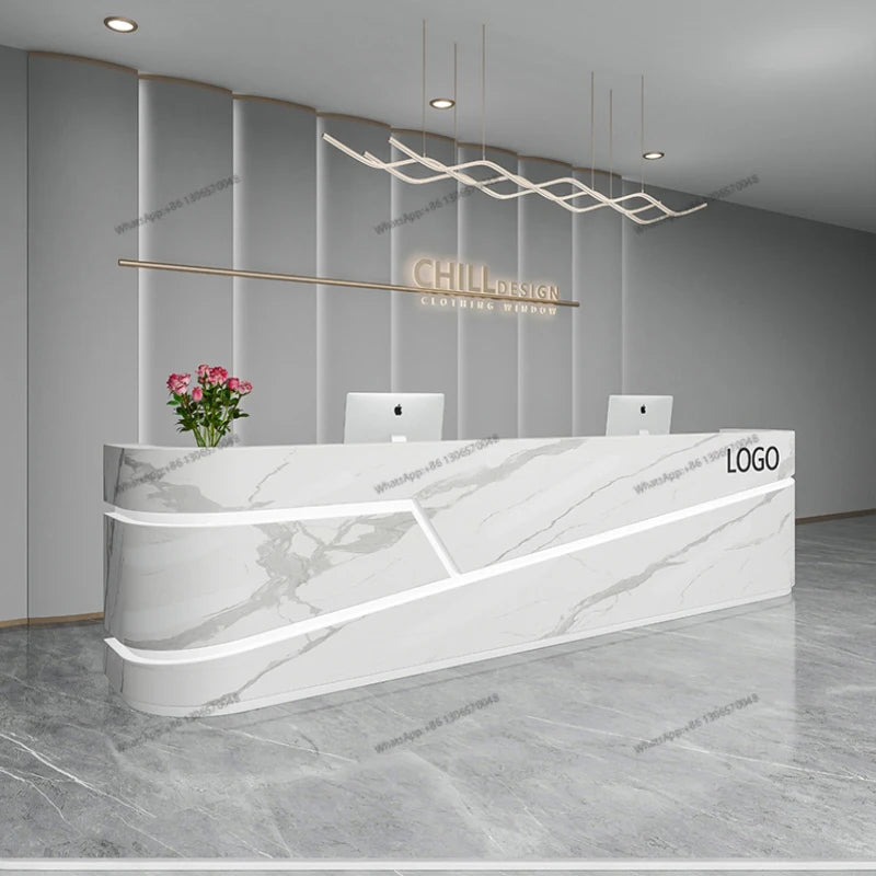 Cashier Small Shop Bar Company Hotel Commercial Front Desk Reception Counter