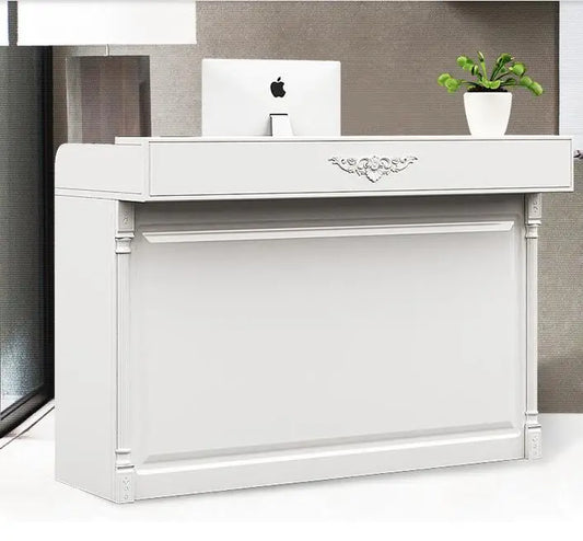 Cashier counter simple modern shop small bar clothing store supermarket convenience store beauty salon front desk