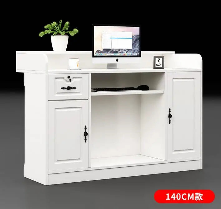 Cashier counter simple modern shop small bar clothing store supermarket convenience store beauty salon front desk
