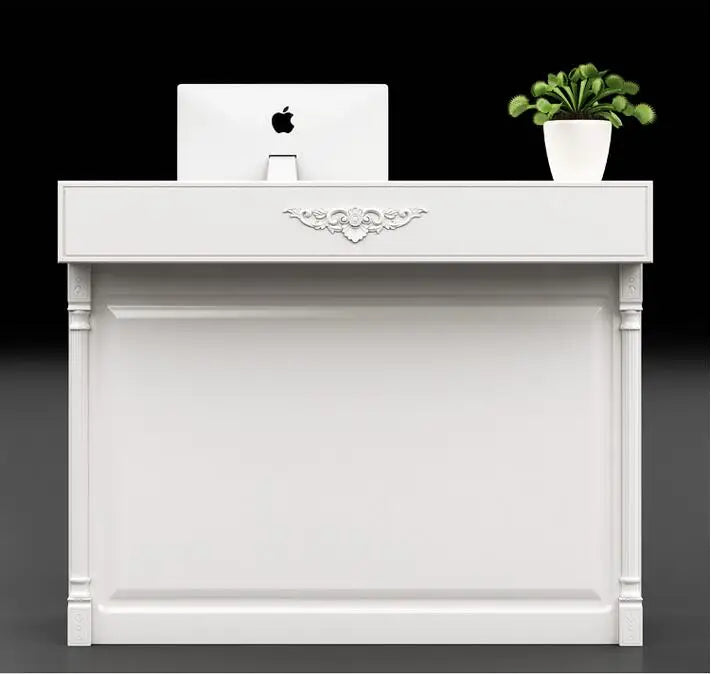 Cashier counter simple modern shop small bar clothing store supermarket convenience store beauty salon front desk