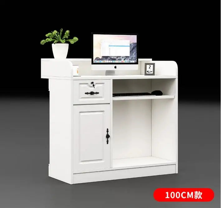 Cashier counter simple modern shop small bar clothing store supermarket convenience store beauty salon front desk