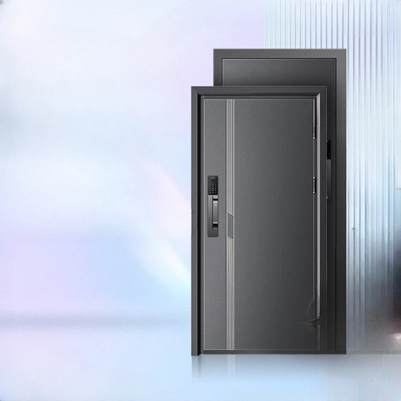 Cat's eye face recognition fingerprint lock intelligent anti-theft door automatic entrance door security entrance door