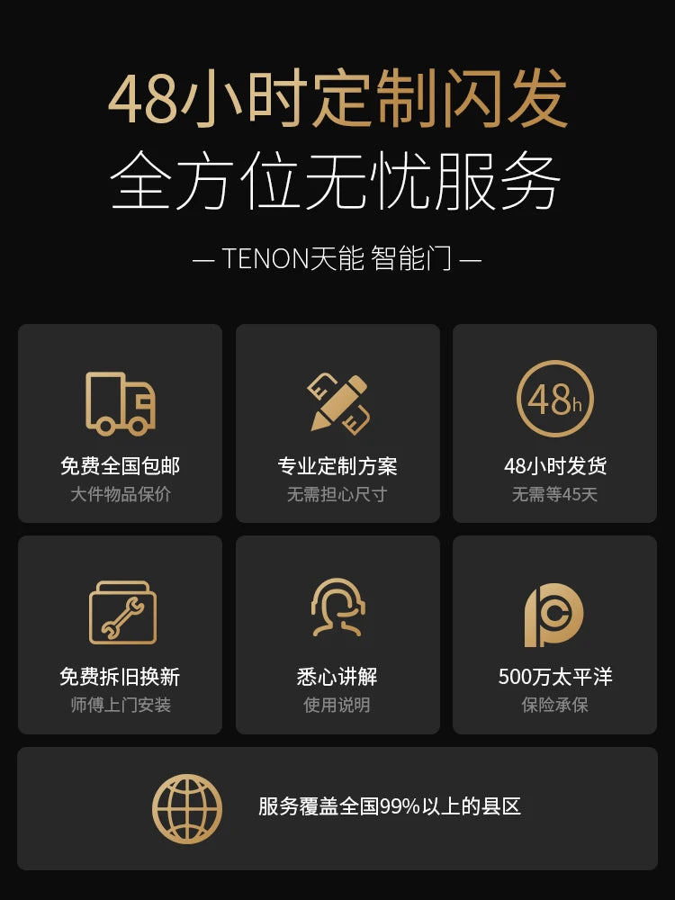 Cat's eye face recognition fingerprint lock intelligent anti-theft door automatic entrance door security entrance door